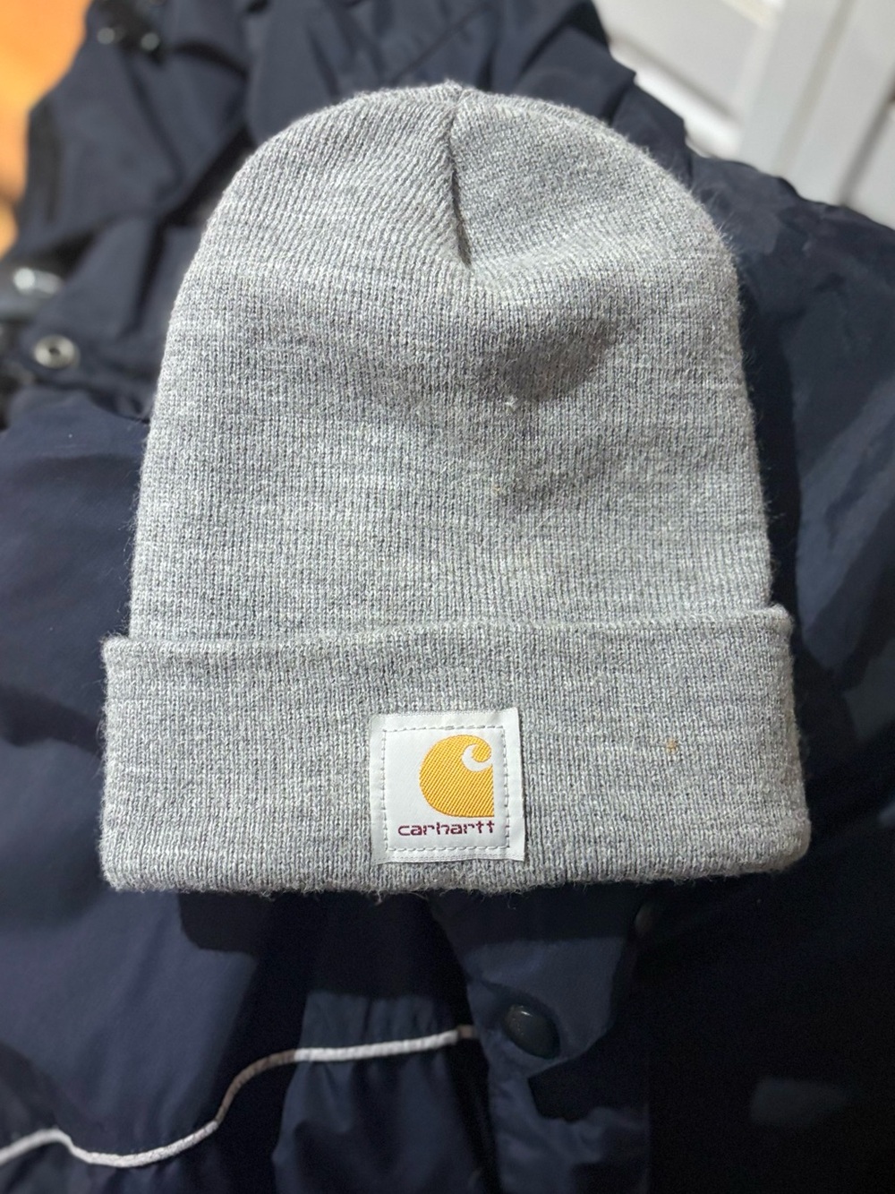 Carhartt Gray Knit Beanie